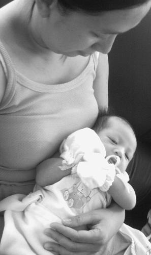 parenting - that's me and my daughter. parenting is a very rewarding thing which cannot be bought by money.