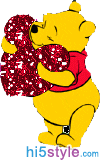 Pooh Bear - mooglitters.com
