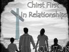 relations - christ first in relationships