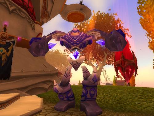 Mechanized Defender - This big guy is a typical Blood Elf machine made for defence.