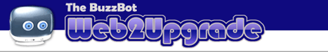 the new 'Buzzbot' - our new logo for the entire internet upgrade!