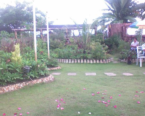 landscaping - this is a landscaped garden where the wedding of my cousin was held