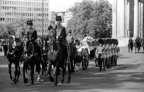Princess Diana Funeral St James Park in 1997 - Princess Diana Funeral St James Park in 1997  Licensed as CC from Jialiang Gao www.peace-on-earth.org