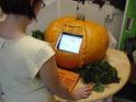 This is a cool computer! - Looks like a pumpkin!