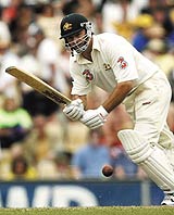 Steve Waugh - Steve Waugh playing a shot