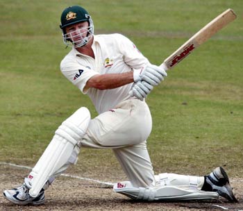 Steve Waugh - Steve Waugh playing a shot