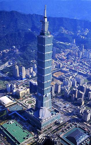 buildings - Taipei 101 currently the world's tallest building.