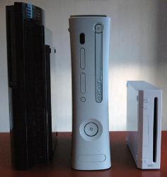 The consoles - The Xbox 360, PS3 and the Wii