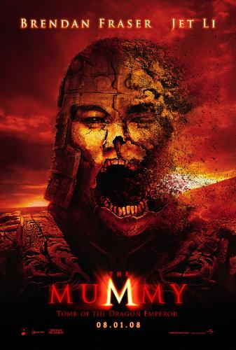 The mummy 'tomb of the dragon emperor' - One of my favorite movies. Brendan Fraiser fits the movie to a T.