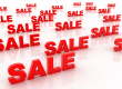 Sale Sale Sale - digitally generated image of the word Sale