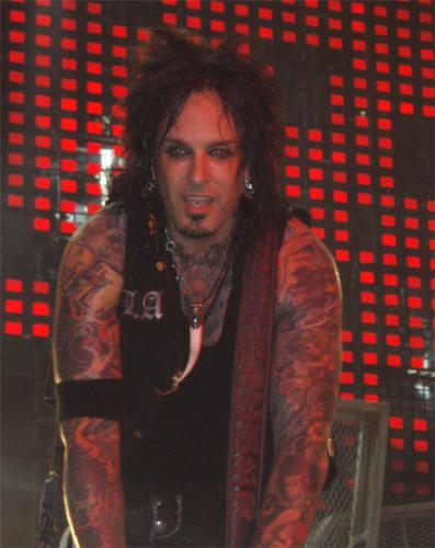 Nikki Sixx - Motley Crue concert 7-13-08