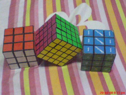 rubiks - This are my rubiks...I am planning of buying 2x2x2 and some other rubiks. ;p