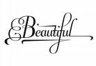 beautiful - beautiful word