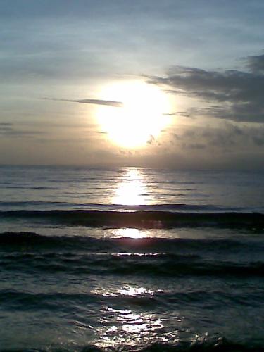 sunset in dumaguete - my favorite photograph of dumaguete's sunset