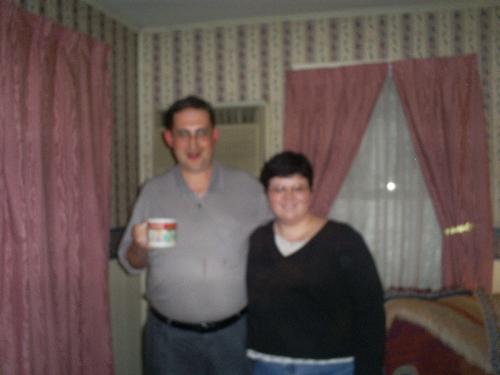 Most recent picture of Amanda and Mark at our hous - This was taken a few weeks ago.
