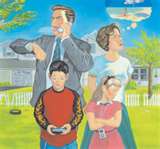 family - I am very happy and proud of my family.