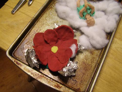 kylee's flower - baby kylee will be sleeping in her flower
