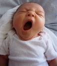 child - child yawning