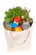 Groceries - photo of canvas bag filled with grocerie