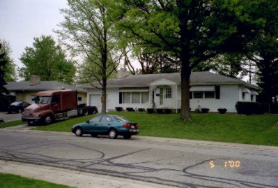 my house - photo of the front of my house