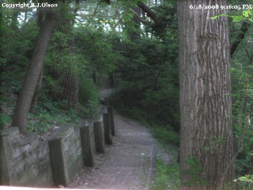 Park Path - A Minneapolis Minnesota City Park near the Mississippi River I walk a lot.