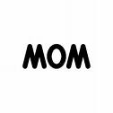 mom - Picture of the word MoM