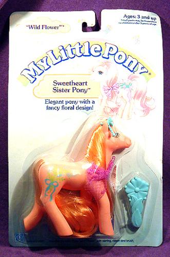 MOC my little pony wildflower! - A great addition to my collection that was partially paid for (about 1/3) with earnings from mylot. Thanks mylot!