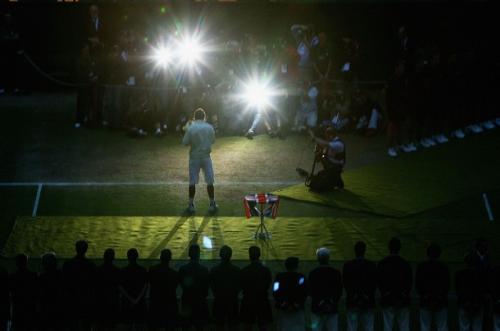 Vamos Rafa!  - 6-4, 6-4, 6-7 (5), 6-7 (8), 9-7. The best ever game in tennis history. Vamos Rafa!