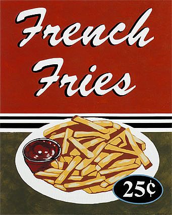 French fries are bad for your health. - but their so yummy that sometimes people just don't care. remember though Carbs that are in those potato's turn into sugar. to much sugar is bad for anyone's health.