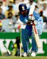 Sachin - Sachin Clean bowled