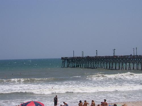 The Pier at Topsail Island, NC - One of the nicest beaches on the Eastern Seaboard
