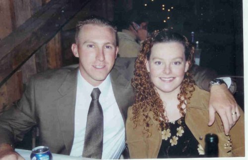 my daughter and son in law - This was taken 2 years ago. Ed had just returned from Iraq.