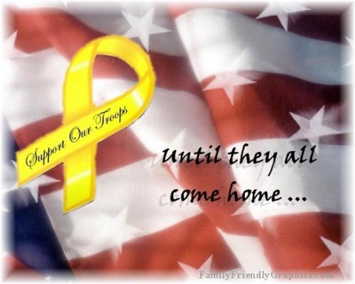 till they all come home - this is what i pray for.
