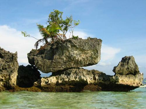 Boracay - Boracay island is the country's most famous tourist destinations.