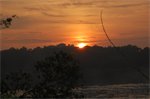 Sunset - This is a photo of the sun setting in Niagara Falls, USA a couple of weekends ago!   What do think?