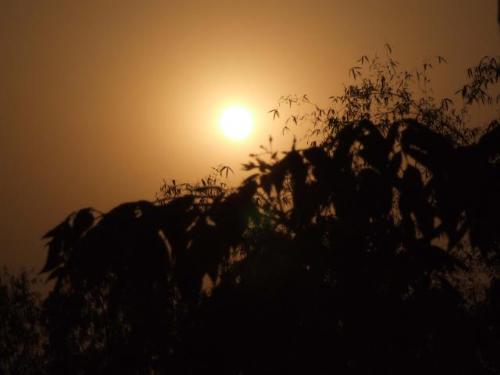 sunset in panchagargh - its a pic when some of my friends went to panchagarh in tour.