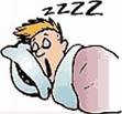 Sleep - sleeping cartoon
