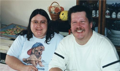 My hubby and me - photo of my hubby and me