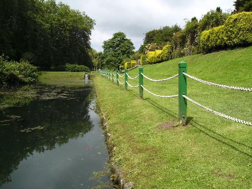 Fence into Infinity - I took this photo in St. Fagan&#039;s Welsh Museum. I saw this fence that they were still erecting and thought about the way it led into the distance which made me imagine what I would find at the other end. Sort of mysterious in a way..