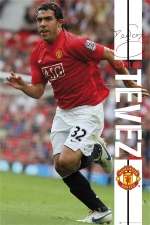 Carlos Tevez - Carlos Tevez is an Argentinian striker, currently playing for Manchester United