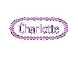 my name - illustration of the word Charlotte
