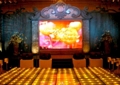 stage design and dance floor - makati shangrila hotel ballroom stage and production design by nathan and prince