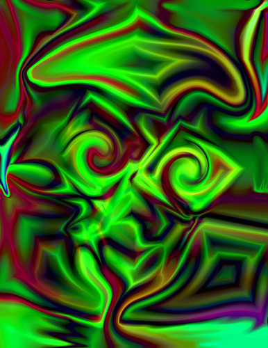 abstract icon for sadness - icon abstract arts graphics for sadness