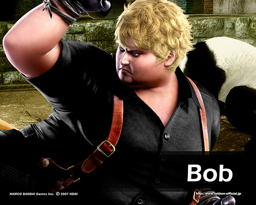 bob - one of the highly-anticipated and interesting character in Tekken 6