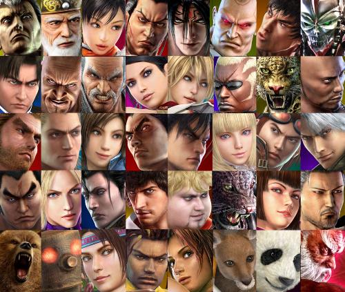 All Tekken 6 Characters - the roster of all 39 characters in Tekken 6 (minus Jinpachi because he is in Tekken 5, NANCY and AZAZEL with no pic here)