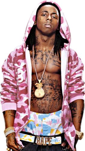 Lil Wayne - Lil Wayne in a BAPE. What else is new.