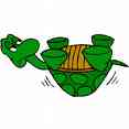 turtle - upside-down turtle