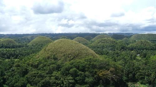 chocolate hills - hills in bohol