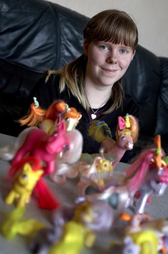 Picture of me and a part of my collection for my c - This one is pretty old, about 2 or 3 years ago I guess.. :)