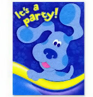 random huh?  - yeah its just blues clues. something i found. thought i would put it on here. :P